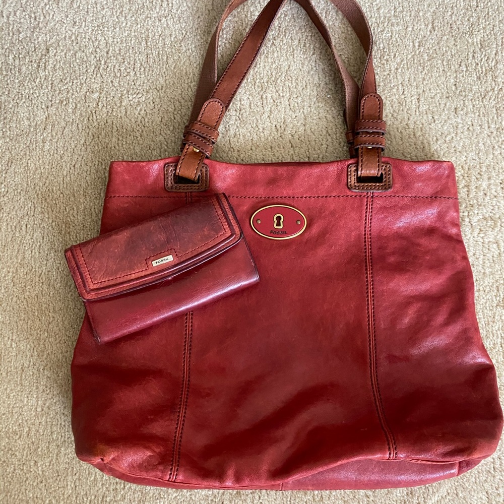 Fossil large purse and wallet